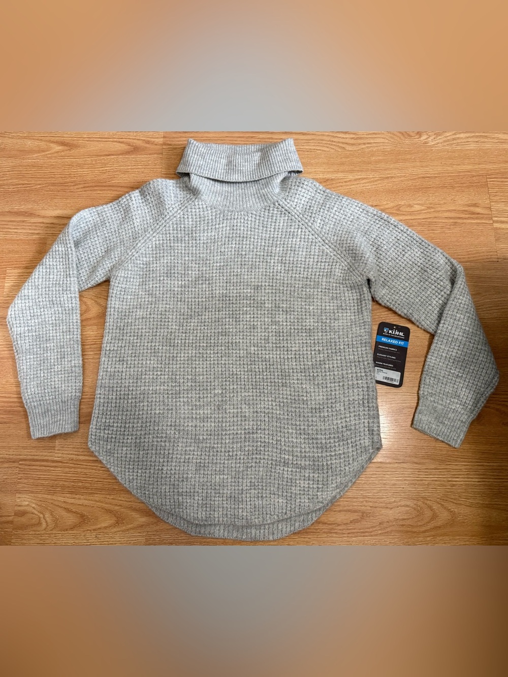 KUHL Sienna Sweater Womens L - Ash - NWT